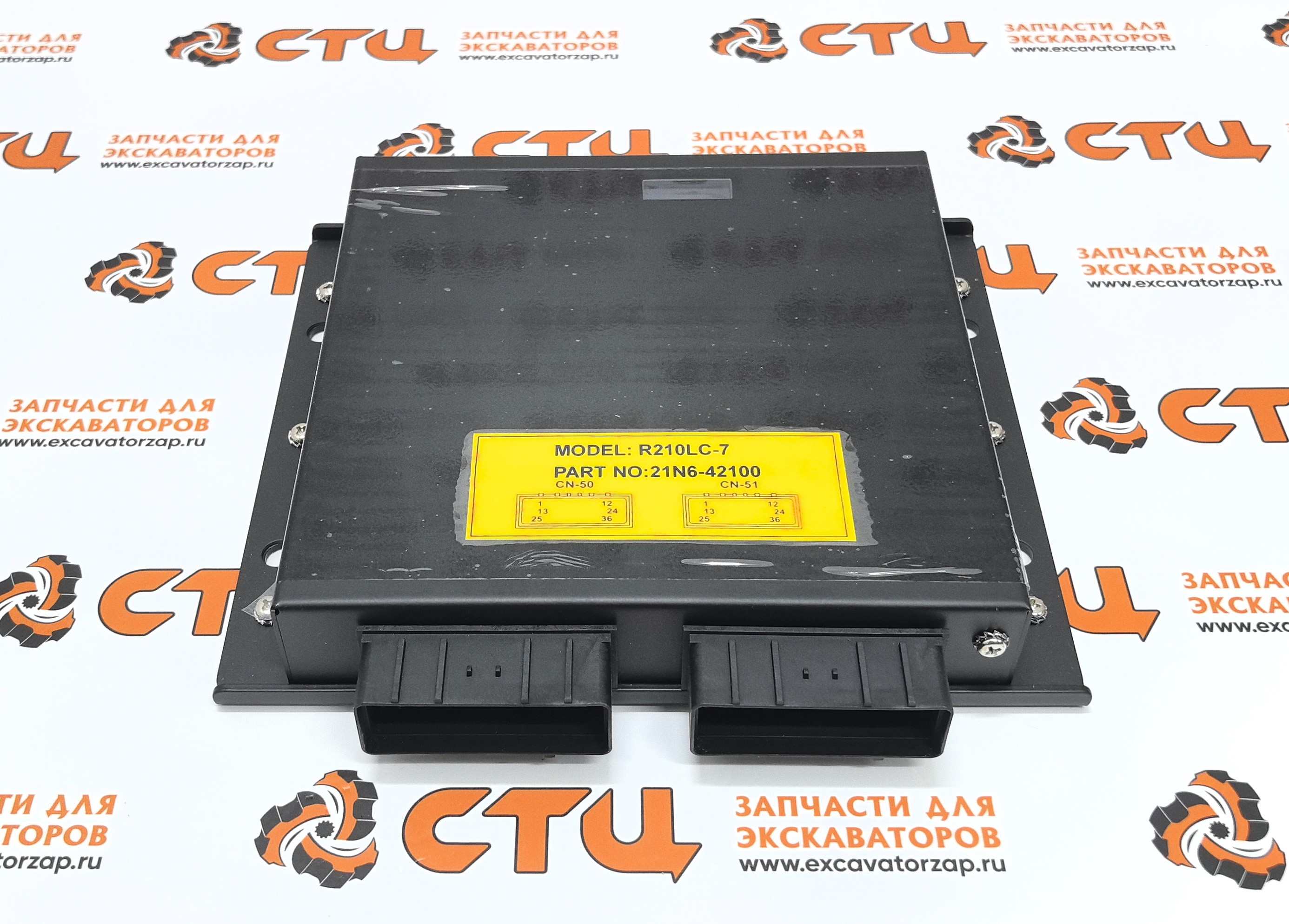 Контроллер 21N6-42100 (аналог, КНР) (ЭБУ, электронный блок управления, бортовой компьютер) экскаватора HYUNDAI R210LC7