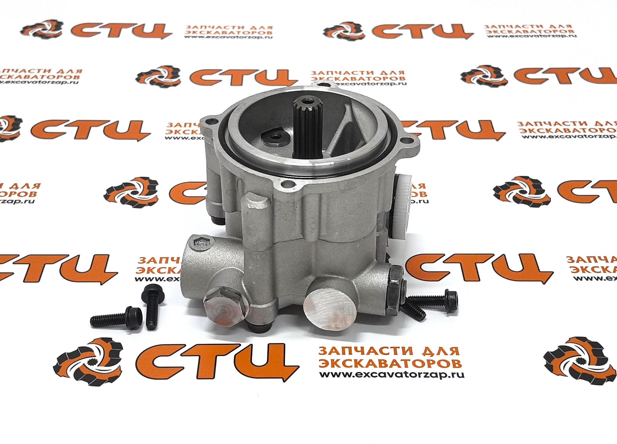 Насос шестеренчатый XJBN-01569 экскаватора HYUNDAI R110-7, R110-7A, R140LC-7, R160LC7, R180LC7