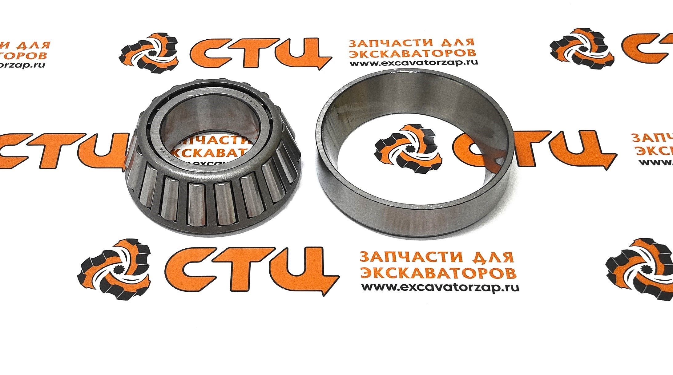 Подшипник ZGAQ-02251, 0750117469, 0750.117.469 шкворня переднего моста экскаватора HYUNDAI R130W, R170W, R180W