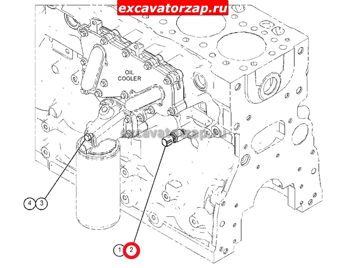 Датчик давления масла 2848A071 двигателя Perkins (АНАЛОГ) / Запчасти для  двигателя PERKINS / Запчасти для двигателей / Каталог / CпецТехЦентр  Набережные Челны