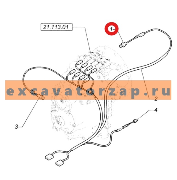 Запчасти для TEREX 820/825/840/860