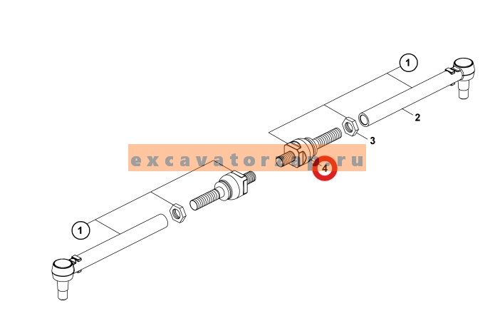 Запчасти Hidromek 102B/102S