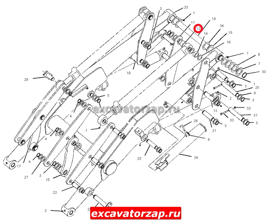 Caterpillar экскаватор погрузчик подключение шлангов поворота стрелы